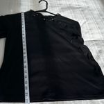 Rafaella  Elegant Black Top with Silver Ball Details Size MP Photo 9