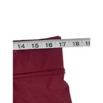Adidas  Women's Burgundy Workout Shorts Photo 6