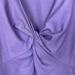Eddie Bauer  Travex Dress Womens L Midi Purple Solstice Twist Knot UPF 50+ V-Neck Photo 3