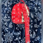 Handmade  Sling Back Strap Bandana Money Backpack Photo 3