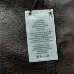 We Wore What Womens Reversible Vegan Leather Sherpa Vest Jacket Size Medium NWT Photo 10