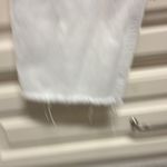 ZARA White Straight Leg Jeans High-Waisted Photo 3