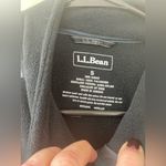 L.L. Bean Vest Womens Size S Black Fleece Sleeveless Full Zip Mock Neck Pockets Photo 4