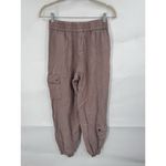 Anthropologie Cargo Jogger Pant Women Small Pink Grunge Retro Minimalist Preppy Photo 1