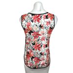 VERO MODA Multicolor Floral Print Sleeveless Curved Hem Casual Tank Top Size S Photo 1