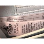 Disney  Store Pale Blue Wallet Mulan & Cherry Blossom Art Zip Closure no strap Photo 2