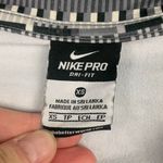Nike Pro Dri Fit Quarter Zip Striped Pullover XS Photo 7