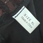 Harlequin cosplay sexy Halloween Costume Mardi Gras Carnival Harlequin Outfit Black Size XL Photo 4