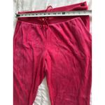 Juicy Couture Velour Pants Joggers Pink Women's Large Y2K Athleisure Photo 5