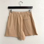 Aerie  Womens Shorts Beige Tan Pull On Lounge Cut Off Pockets Size Small Photo 1