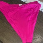 l*space L* Pink Bougainvillea Bikini bottom with color block bandeau - worn 1 time Photo 9