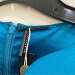 Elie Tahari  Natanya 3/4 Sleeve Sheath Dress Blue Size 4 Career Cocktail Photo 11