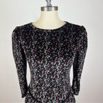 Tularosa Wren Velvet Floral Mini Dress Photo 4