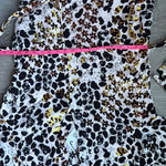 Reiss NEW   Sylvie Animal Print Belted Dress 8 Photo 9