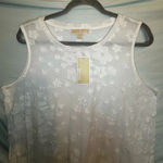 Michael Kors NWT Women’s White Tank Top Size X-Large Photo 11