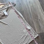 Abercrombie & Fitch NWT  gray sheer boatneck tank‎ Photo 2