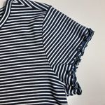 Jessica Simpson Womens Sweater Plus 1X Black Striped Blouse Pullover Stretch Photo 3