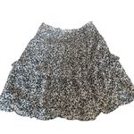 Sienna Sky  M black  and white flower patterned pull on skirt NWOT‎ Photo 5
