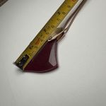 Kendra Scott  Aislinn Long Pendant Necklace “Maroon Agate” Rose Gold Tone Photo 9