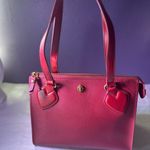 Anne Klein Cherry Red Shoulder Bag Photo 1