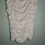 For Love & Lemons NEW x VS All That Glitters pink midi ruched skirt size medium Photo 4