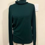 Calvin Klein | Deep Green Turtleneck Sweater Photo 6