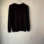 Quacker Factory Vintage  Sequin‎ Floral Butterfly Zip Cardigan Sweater S Photo 4