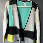 Nine West Color Block Cardigan - Size Small Photo 0