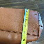 Kate Spade  Baxter Street Catalina Tan Caramel Leather Tote Bag Shoulder Work Photo 9