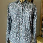 Liz Claiborne VINTAGE 1990s floral denim button down - Photo 3
