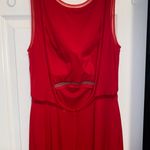 Red Maxi Formal Dress Size 6 Photo 4
