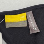 LA Hearts  Black Cutout Tie Padded Swim Sports Bra Beach Bikini Top M Medium Photo 4