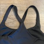 Natori Women's Impulse Racerback Black Athletic Sports Bra Size Large Photo 4