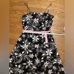 I.N. San Francisco . Spaghetti strap A-Line dress with crinoline hem line. Size 11 Photo 5