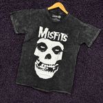 Misfits Big Face Crimson Ghost Horror Punk Band T-Shirt M  Photo 2