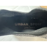 J/SLIDES Sneakers Women’s Oren Mesh Black & Silver Knit Urban Sport Size 6 Photo 8