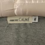 Johnny Was Calme High Low Glitter Stripe Crewneck Sweatshirt Photo 2