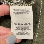 Free People Splendor in the Grass Paperbag Waist Army Green Mini Skirt Photo 6