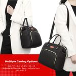 Lunch Bag Women: Insulated Lunch Box for Women Adults, Lunch Bag, Leakproof Lunch Tote Bags for Work with Adjustable Strap Reusable Cooler Tote Bag for Picnic,Camping, 8 Ice Packs Photo 5