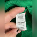 CAbi  Woman’s Deep Green Lightweight Clean Beauty Blouse Size Medium Photo 3