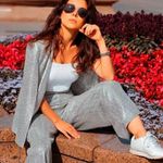 ZARA  Cape Puncho Blazer Silver SIZE XS NEW Photo 0