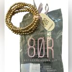 8 Other Reasons  Gold Beaded Bracelets NWT Photo 0
