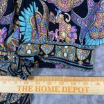 Haute Hippie Top Medium Smocked Boho Bell Sleeve Tie Cropped Festival Artsy NEW Photo 7