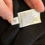 A New Day Black Slip Midi Dress Women’s Large L Crinkle Sleeveless V-Neck Photo 9