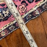 Jessica Simpson smocked block print purpleāstrapless romper XS Photo 2