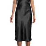 Bebe  Solid Satin Bias Slip Dress Photo 0