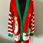 SUPER CUTE CHRISTMAS sweater 🎄🎄 Green Size XL Photo 0