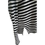 Gap  Women’s Black and White Striped Sweater Sz M Photo 5