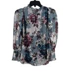 Amanda Uprichard  Floral Long Sleeve Size Medium Photo 2