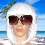 Etienne Aigner Aigner brown rim sunglasses. Photo 0